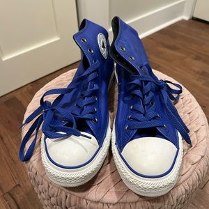 Nipsey hustle blue converse men’s size 9